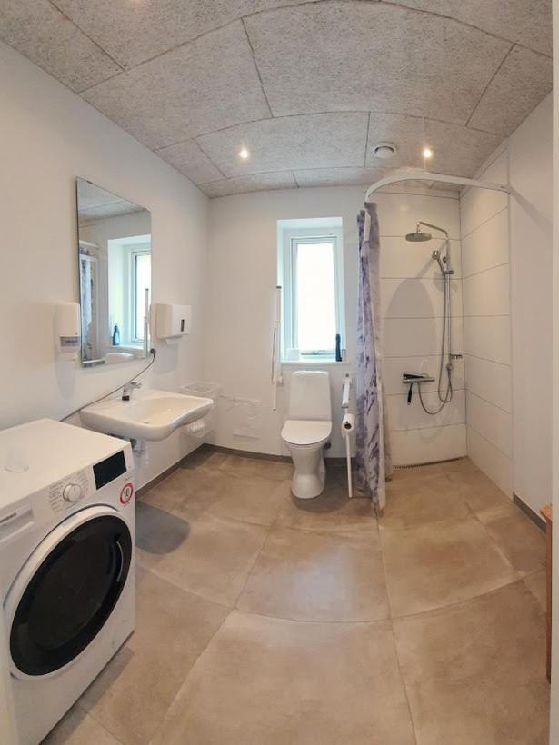Faelleshuset Kirkebakken Bed & Breakfast Otterup Bagian luar foto